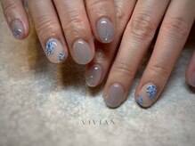 ヴィヴィアン ネイル(Vivian nail)/紫陽花　あじさい