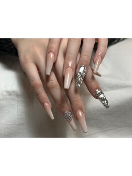 長さ出しのできるサロン