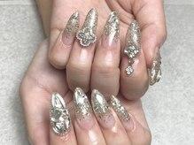 アンドユー 新松戸(&U)の雰囲気（スカルプ長さ出し10本やってます/トップジェルはハードタイプ！）