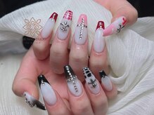 ウメネイルスタジオ(UME NAIL STUDIO)/長さだしやり放題×つけ放題