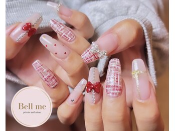 Bell me【長さだし/持ち込み/アート】の写真/韓国ネイルやキラキラ系もおまかせ！トレンドを抑えた「大人可愛い」をリーズナブルに叶えます♪