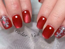 コラールネイル 本町(Colar Nail)の雰囲気（赤マグでハッと目を引く手元へ[本町/阿波座/マグネット]）