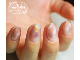 キラキラユニコーンネイル