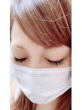 カラーアイラッシュ(Color eyelash)/フラットラッシュ140本