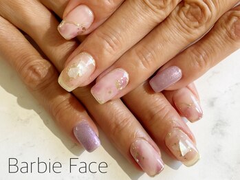 バービーフェイス 恵比寿(Barbie Face)/マグネットニュアンスネイル