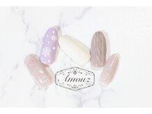 アモウズ(Amouz)/定額【テーマ:ファーネイル】1