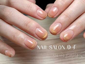 ゆず/チークネイル/マグネットネイル