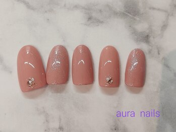 アウラネイルズ(aura nails)/☆ハンドシンプルコース ¥6800
