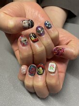 ネイルサロン ブリリアント(Nail Salon Brilliant)/付け放題＋キャラネイル1