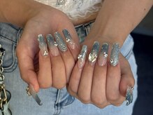 ウォル トウキョウ 渋谷(WOL TOKYO)/夏マグネットネイル♪♪