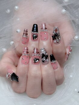 ルミ(Lumi)/チップ長＋アートやり＋つけ放題