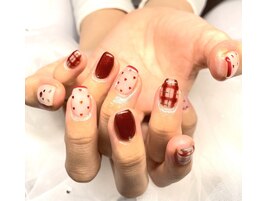 クリスマスネイル