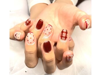 クリスマスネイル