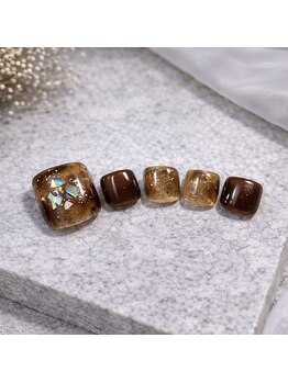 アフローディアネイル 亀戸店/フットデザインアートコース