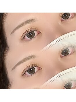モアナ(Moana)の写真/仕上りのご希望やお悩みがある方にオススメまつ毛パーマでナチュラルかつパッチリなお目元に♪¥5000~