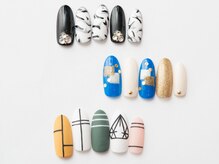 ドリームネイル 綾瀬店(Dream Nail)/シックな個性派アート＜綾瀬店＞
