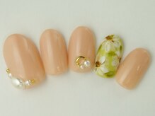 ネイルサロン ドレリッチ 大宮店(drerich)/レトロフラワーガーリー