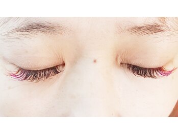 ルルミーナ(Lulu Mina)/フラットラッシュ+目尻カラー