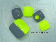 サロン ザ トップ(Salon the Top)/ネオン×グレー