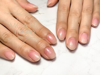 【マオジェル】花びらネイル