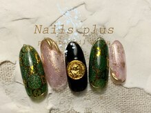 ネイルズプラス(nails plus)/マグネット　ミラーネイル