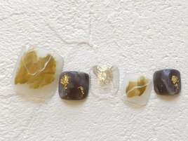 秋フットデザイン☆