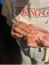 オマモリ ネイル 心斎橋店(omamori nail)/ビー玉ネイル