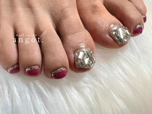 アンガット(angot.)/ビジューフットネイル