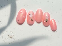 ヒュール(huul)/お花ネイル/デザインサンプル