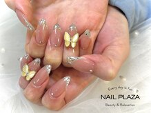 ネイルプラザ 河原町OPA店(NAIL PLAZA)/ガラスフレンチ