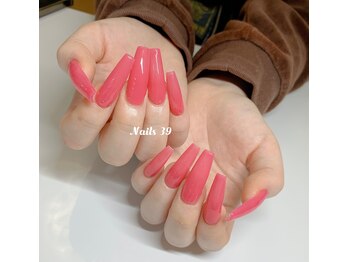 ネイルズサンキュー(Nails 39)/チップ10本&ワンカラー！！！