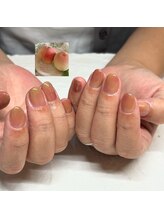 マル(maru)/桃ネイル