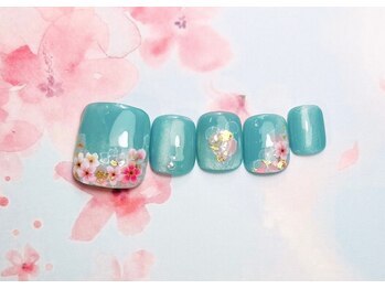 ギャザーパーティー 目白店(gatherparty)/2025シーズン【梅・桜ネイル】