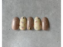 ニアウネイル(niau nail.)/ホロフラワーネイル