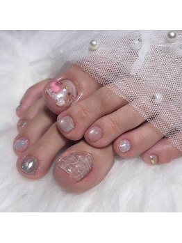 サロンリアンジュ ひたちなか店(Salon Liange)/キャラクターフットネイル