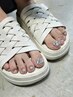 フット｜おしゃれ度UP*フットネイル*アート2本｜オフ込み ¥7800