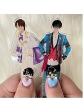 プリュム(Plume)/3D/推しネイル/キャラクター