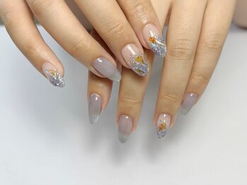 ラメグラデーション