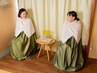 【お二人でのんびりよもぎ蒸し】ハーブよもぎ蒸し40分　¥6000