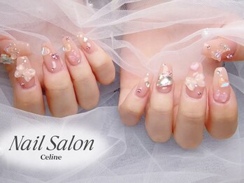 セリーヌ 柏店(Celine)の写真/【高い技術×最新デザイン◇】カラー・パーツの豊富さで理想の”カワイイ”が叶う♪周りと差がつく指先へ♪