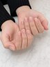【HAND】バレないネイル◎自爪風クリアネイル￥4500