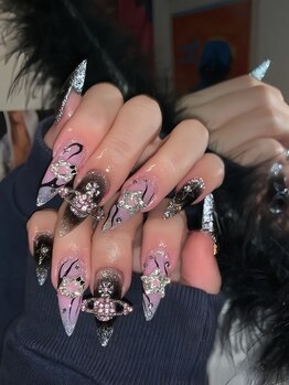 リンネイル 新大久保店(Rin Nail)/長さ出し つけ放題