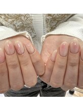 ジーナ 天神(Zina)/じゅわっと桃ネイル♪ by shiori