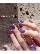 ジャミーラ ティアラ(Jamila Tiara)/夏パープルネイル