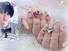 プティネイル 池袋(Puty Nail)/キラキラストーンネイル