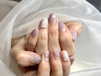 ラーシューシュ(la-chou-chou)/華やかネイルコース ¥7500