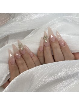 プリエ(Prie)の写真/《西田辺/8月NewOpen*》長さだしならお任せください♪質の高い長さだしデザインが得意で多様な指先を実現◎