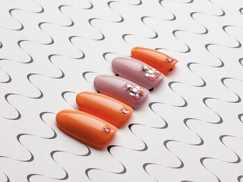 アデリー(ADELIAE)/【単色カラー】＋ストーンアート