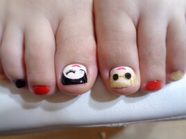 ドール★*^.^*★フットネイル♪