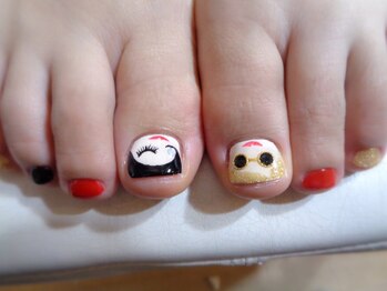 アミュリー ネイル アトリエ(Amury nail atelier)/ドール★*^.^*★フットネイル♪